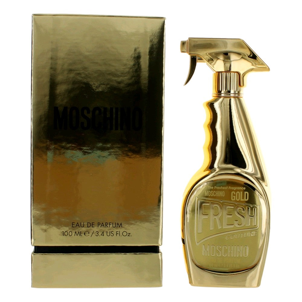 Moschino Gold Fresh Couture by Moschino, 3.4 oz EDP Spray for Women - Pertinacia Perfume