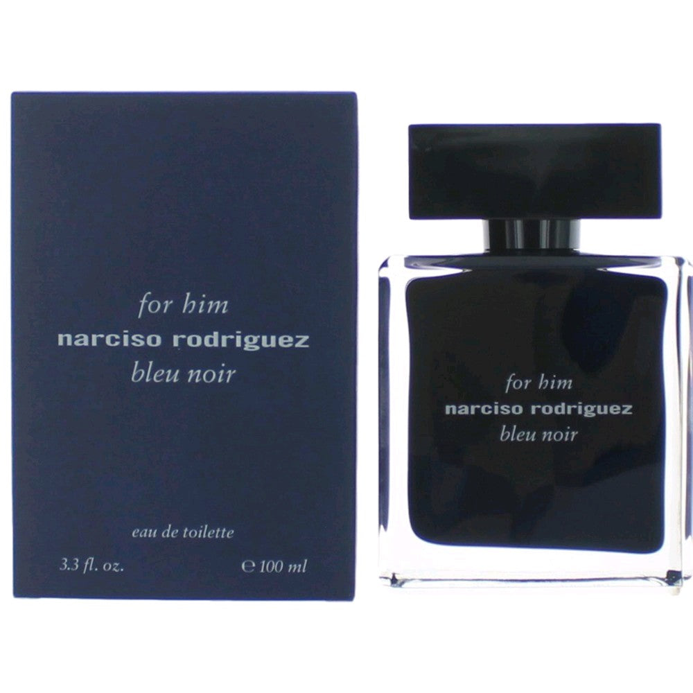 Narciso Rodriguez Bleu Noir by Narciso Rodriguez, 3.3 oz EDT Spray men - Pertinacia Perfume