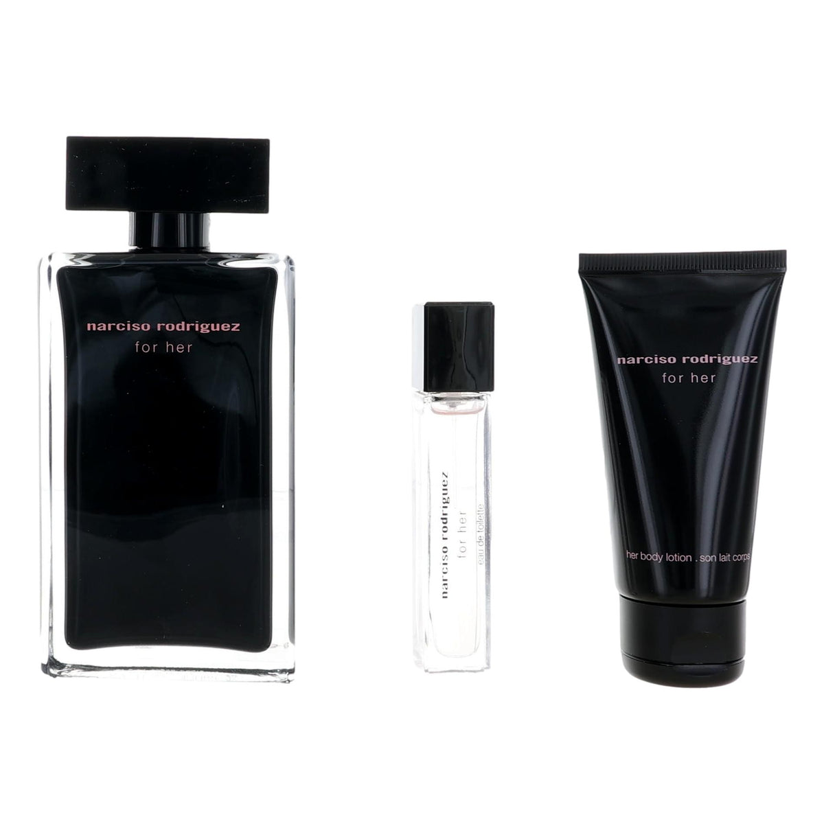 Narciso Rodriguez by Narciso Rodriguez, 3 Piece Gift Set for Women - Pertinacia Perfume
