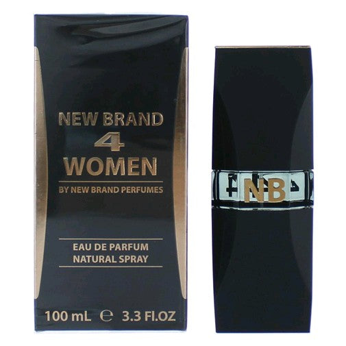 4 Women by New Brand, 3.3 oz EDP Spray for Women - Pertinacia Perfume