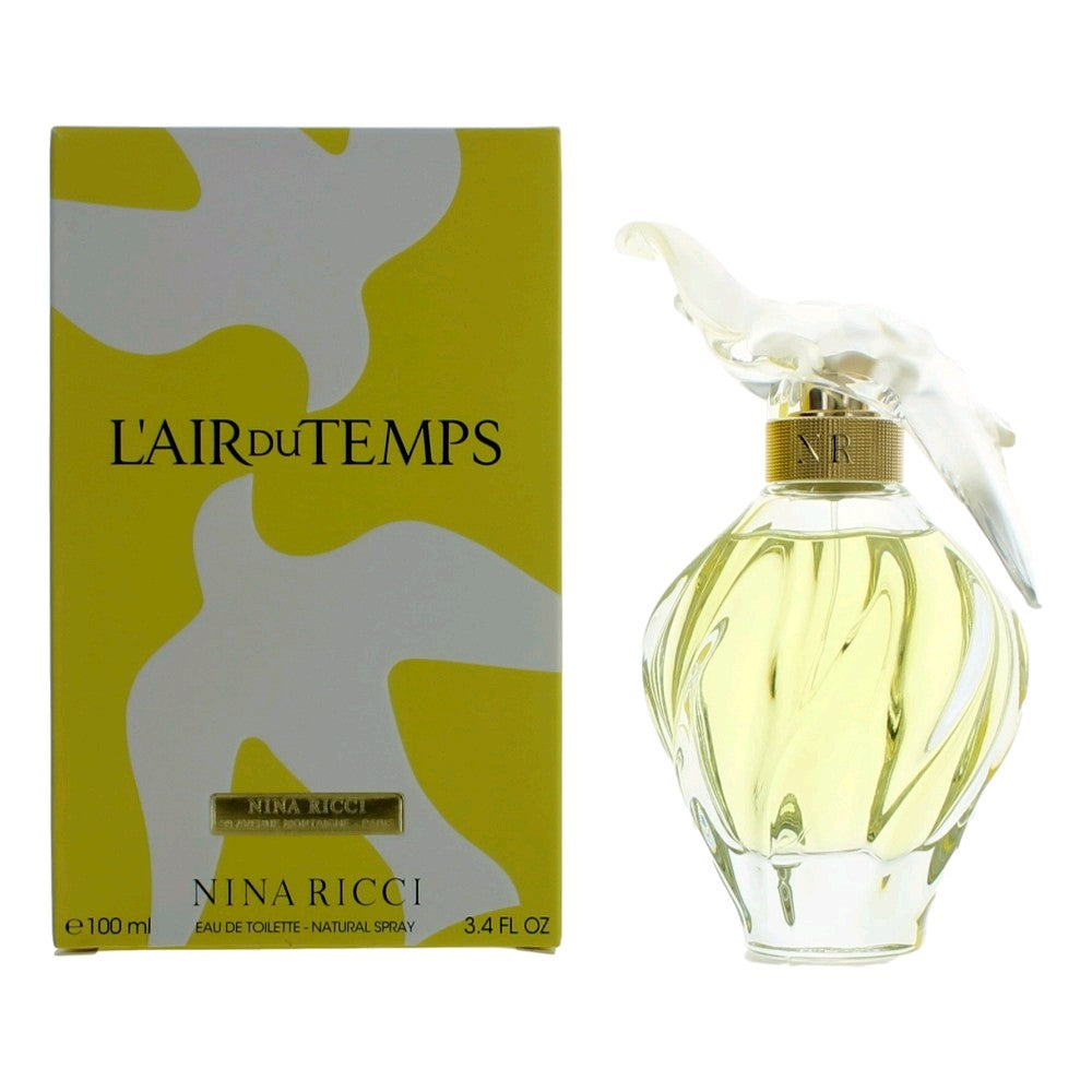 L'air du Temps by Nina Ricci, 3.4 oz EDT Spray for Women - Pertinacia Perfume