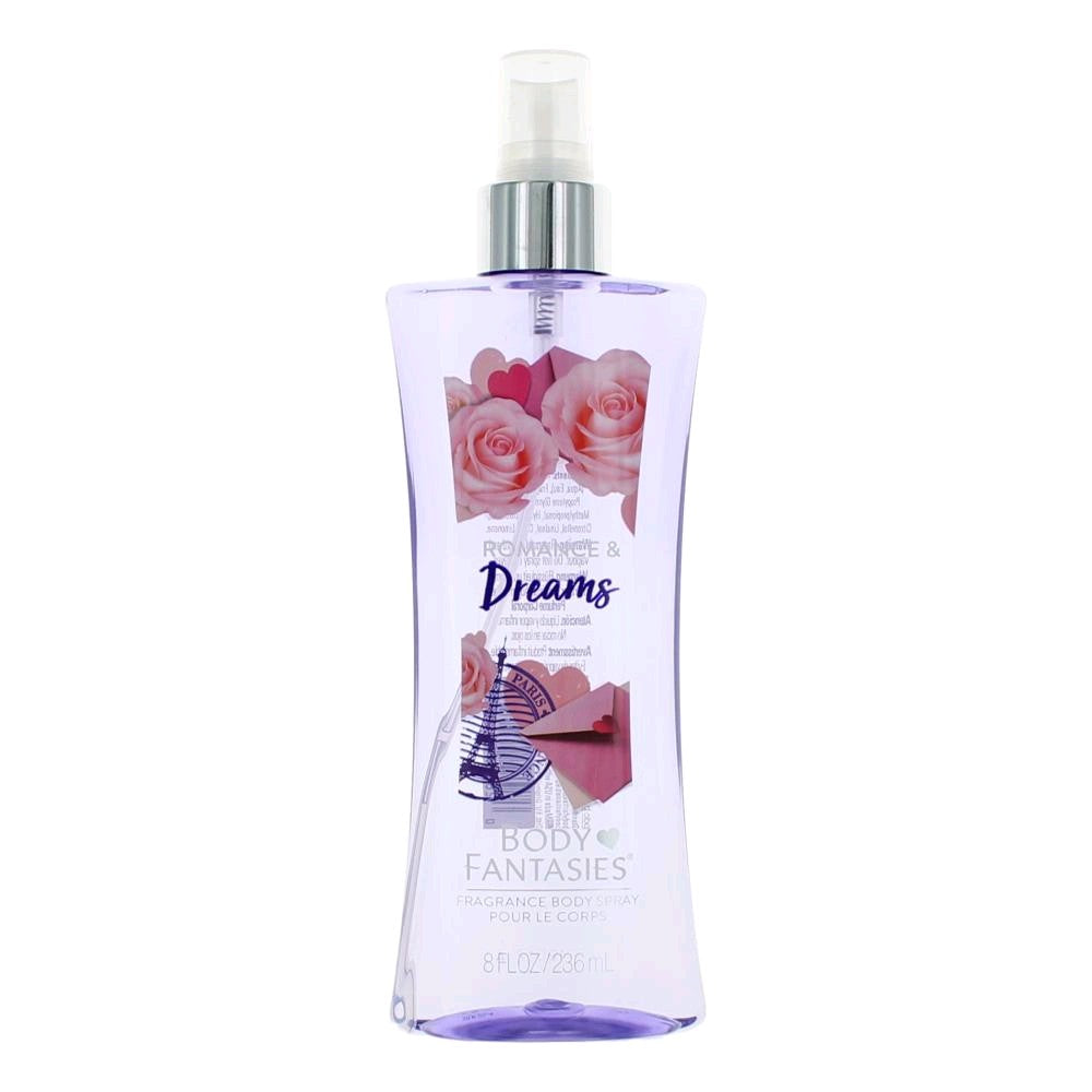 Romance & Dreams by Body Fantasies, 8 oz Fragrance Body Spray women - Pertinacia Perfume
