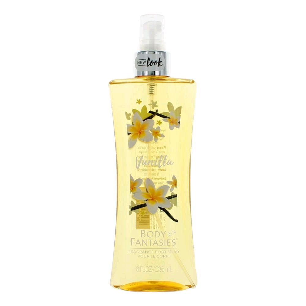 Vanilla by Body Fantasies, 8 oz Fragrance Body Spray for Women - Pertinacia Perfume