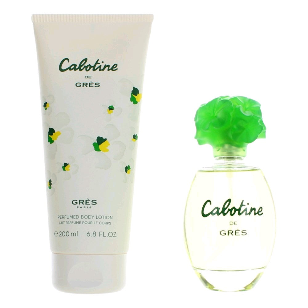 Cabotine by Parfums Gres, 2 Piece Gift Set for Women - Pertinacia Perfume