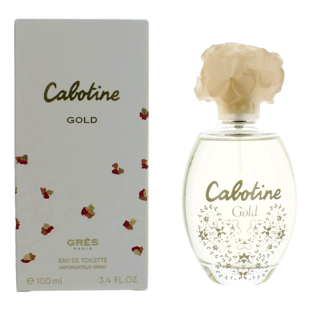 Cabotine Gold by Parfums Gres, 3.4 oz EDT Spray for Women - Pertinacia Perfume