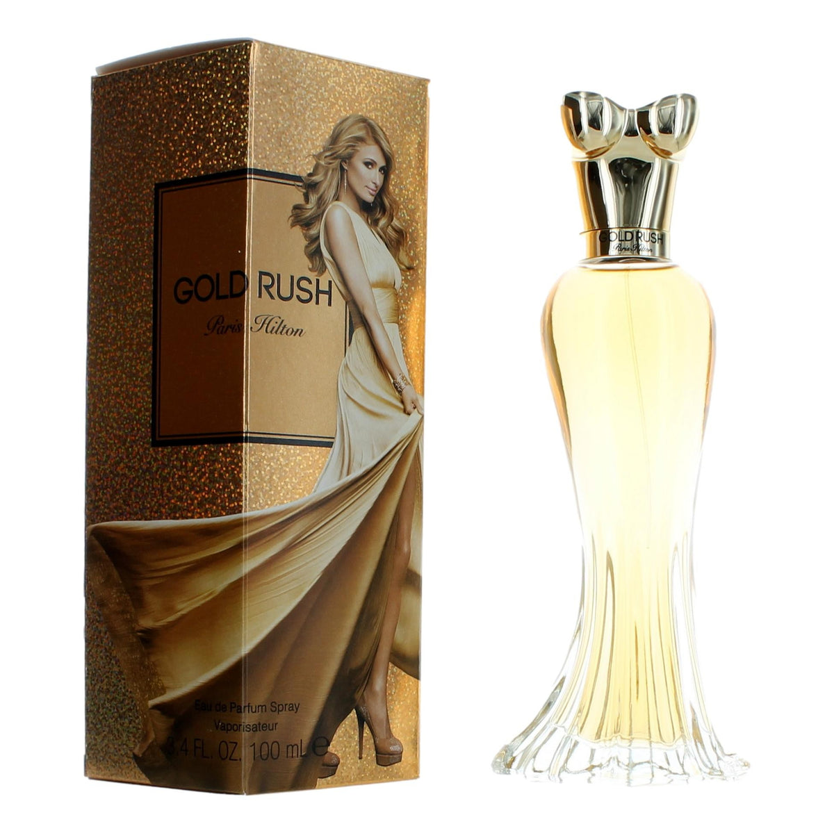Gold Rush by Paris Hilton, 3.4 oz EDP Spray for Women - Pertinacia Perfume