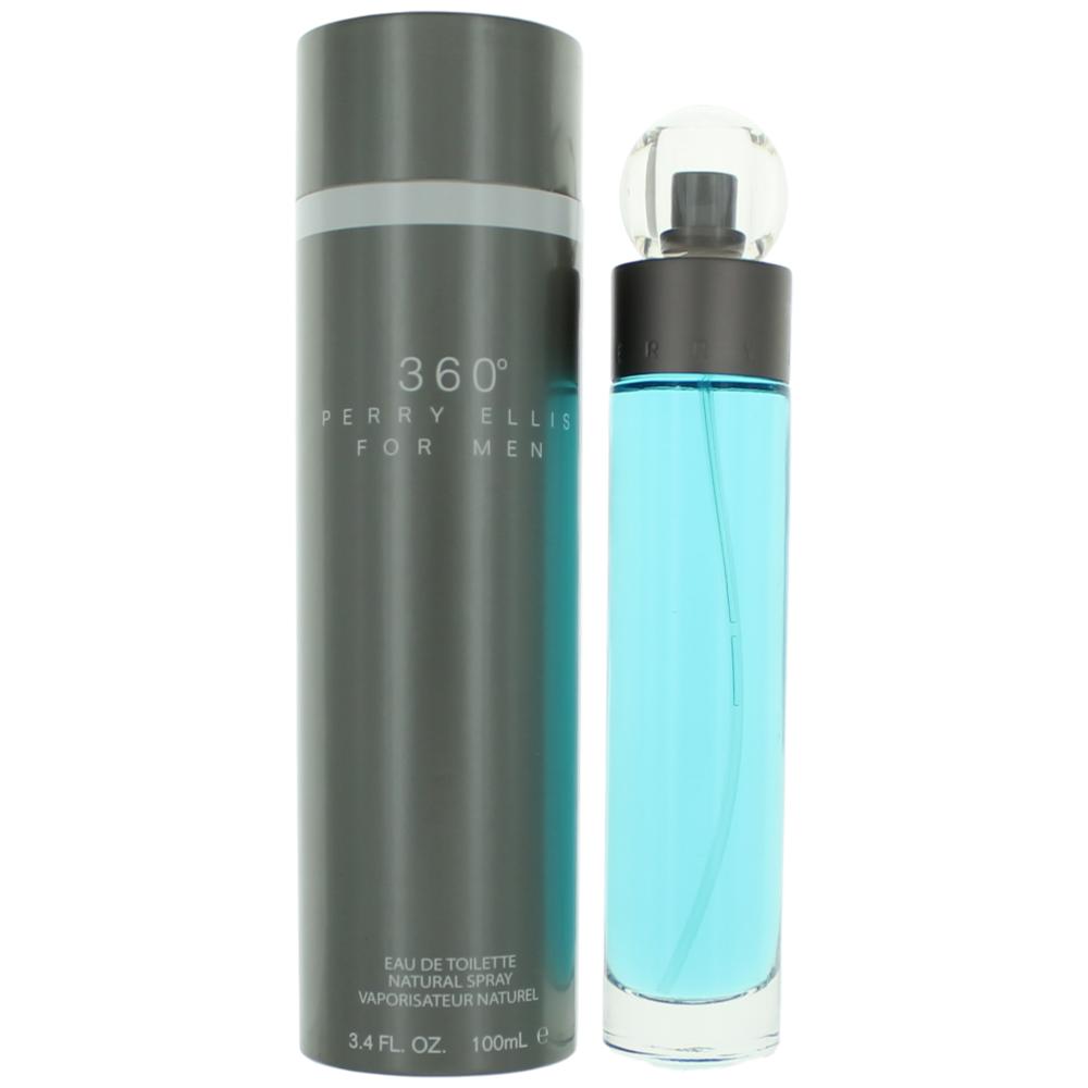 Perry Ellis 360 by Perry Ellis, 3.4 oz EDT Spray for Men - Pertinacia Perfume
