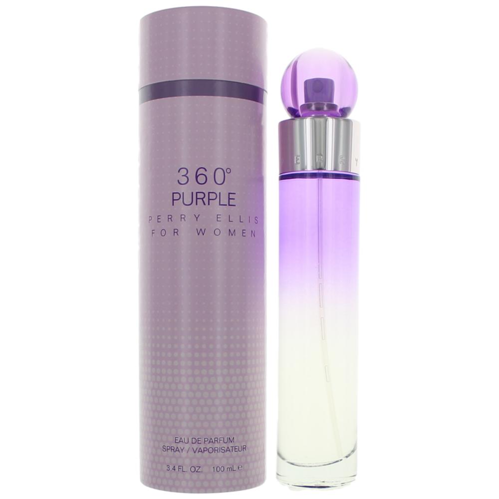 Perry Ellis 360 Purple by Perry Ellis, 3.4 oz EDP Spray for Women - Pertinacia Perfume