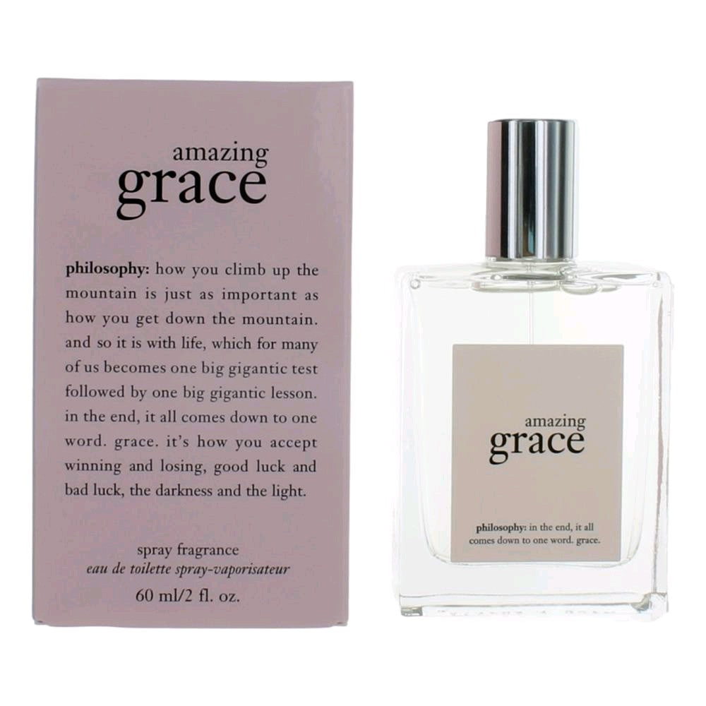 Amazing Grace by Philosophy, 2 oz EDT Spray for Women - Pertinacia Perfume