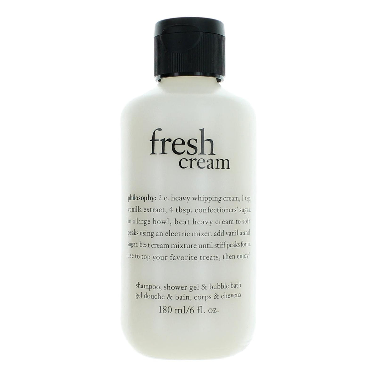 Fresh Cream by Philosophy, 6oz Shampoo, Shower Gel, and Bubble Bath women - Pertinacia Perfume