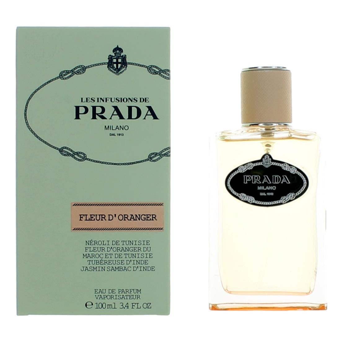 Prada Fleur D'Oranger by Prada, 3.4 oz EDP Spray for Women - Pertinacia Perfume