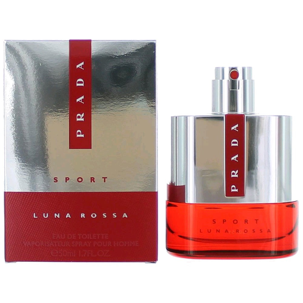 Prada Luna Rossa Sport by Prada, 1.7 oz EDT Spray for Men - Pertinacia Perfume