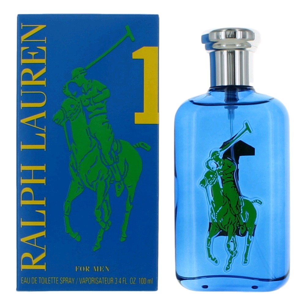 Polo Big Pony Blue #1 by Ralph Lauren, 3.4 oz EDT Spray for Men - Pertinacia Perfume