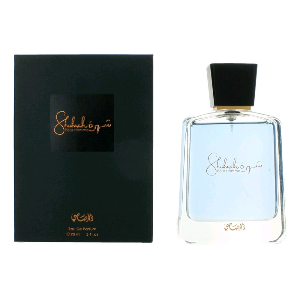 Shuhrah by Rasasi, 3 oz EDP Spray for Men - Pertinacia Perfume