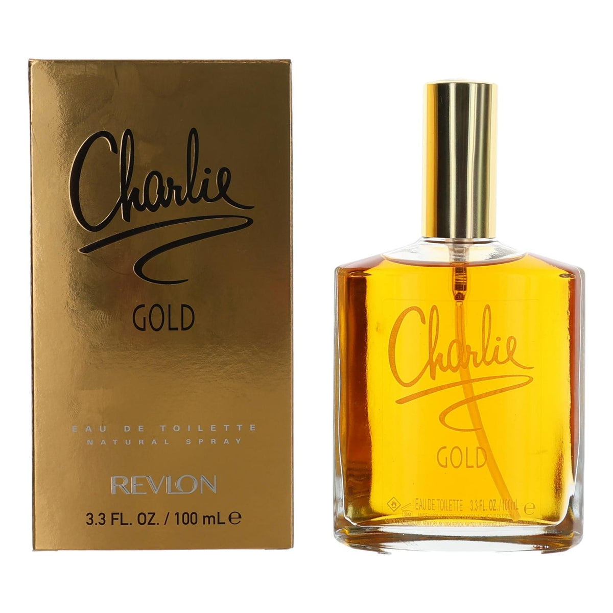 Charlie Gold by Revlon, 3.4 oz EDT Spray for women - Pertinacia Perfume
