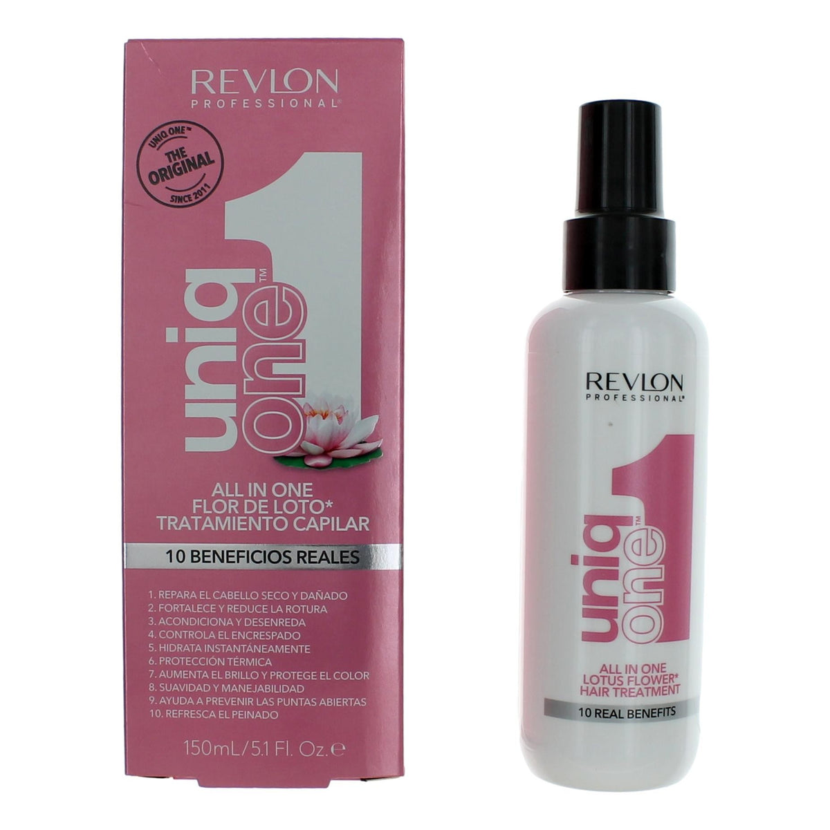 UniqOne All In One Lotus Flower Hair Treatment by Revlon, 5.1oz Hair Treatment - Pertinacia Perfume