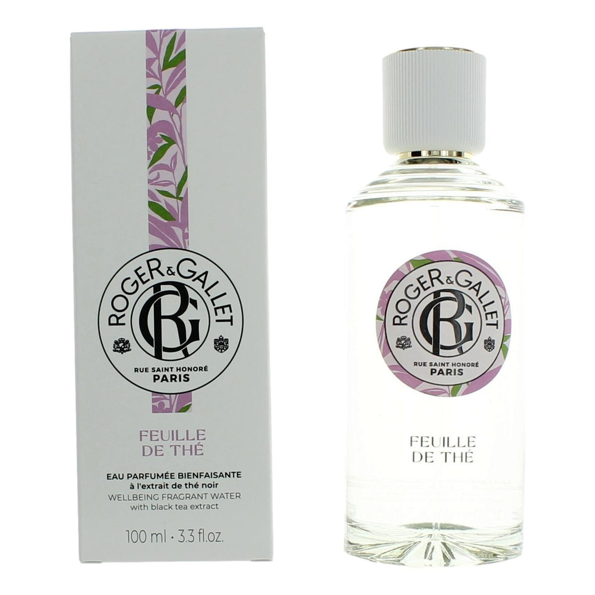 Roger & Gallet Feuille De The, 3.3oz Eau Parfumee Spray for Unisex - Pertinacia Perfume