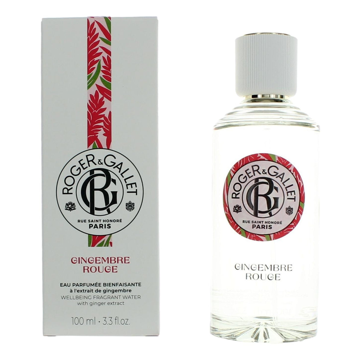 Roger & Gallet Gingembre Rouge by Roger & Gallet, 3.3 Eau Parfumee Spray women - Pertinacia Perfume