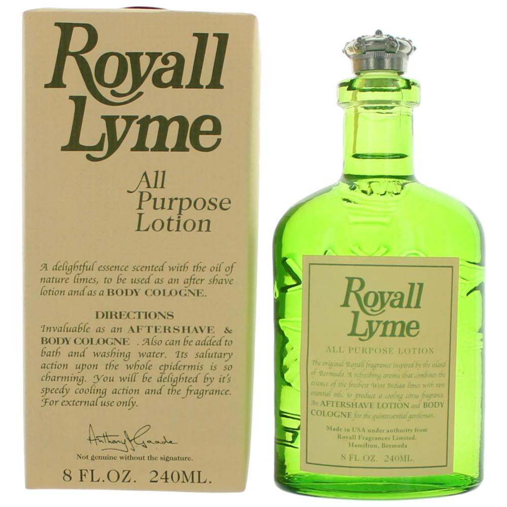 Royall Lyme by Royall Fragrances, 8 oz All Purpose Lotion for Men - Pertinacia Perfume