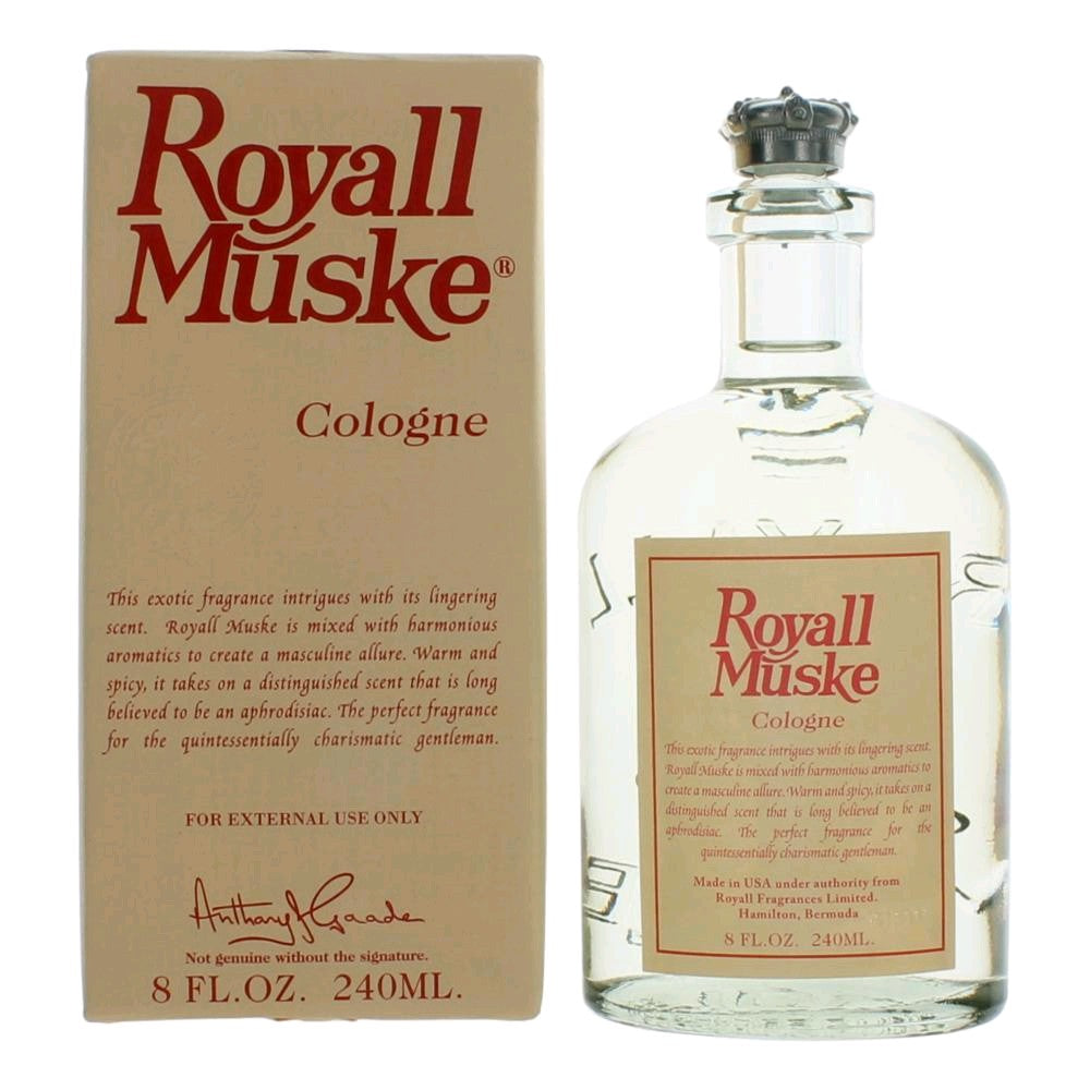 Royall Muske by Royall Fragrances, 8 oz All Purpose Cologne for Men - Pertinacia Perfume