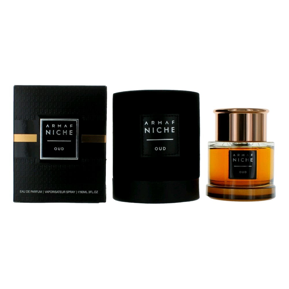 Oud Niche by Armaf, 3 oz EDP Spray for Unisex - Pertinacia Perfume