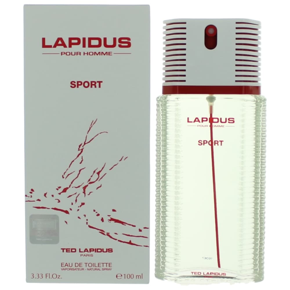 Lapidus Pour Homme Sport by Ted Lapidus, 3.3 oz EDT Spray for Men - Pertinacia Perfume
