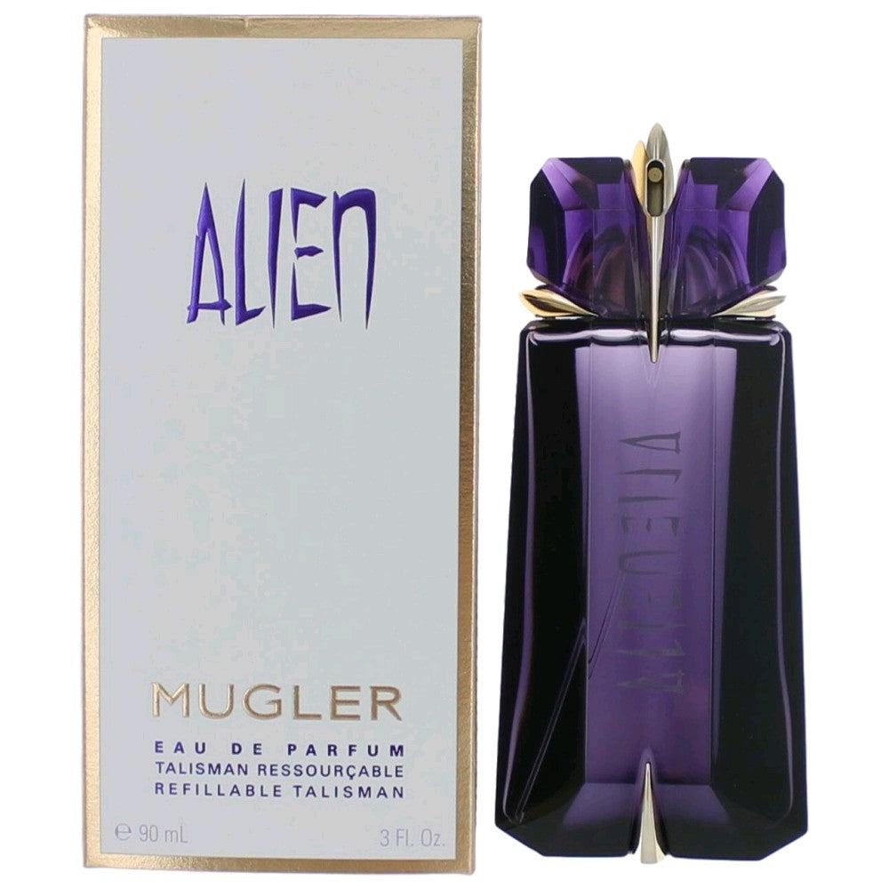 Alien by Thierry Mugler, 3 oz EDP Spray for Women Refillable - Pertinacia Perfume