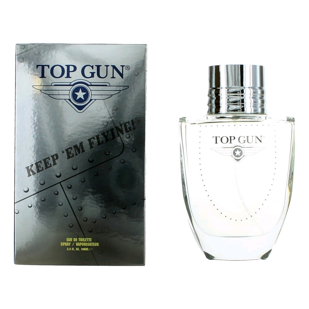 Top Gun Rivet by Top Gun, 3.4 oz EDT Spray for Men - Pertinacia Perfume