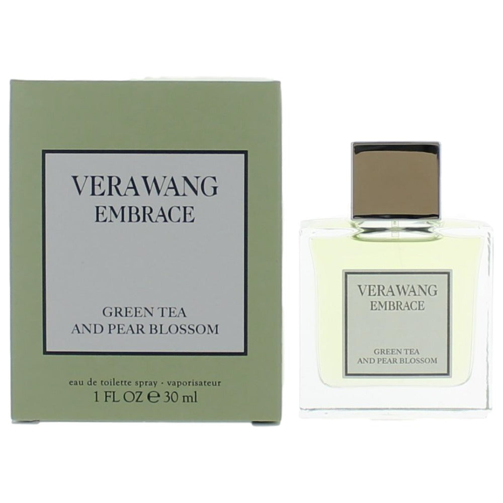 Vera Wang Embrace Green Tea and Pear Blossom by Vera Wang, 1oz EDT Spray women - Pertinacia Perfume