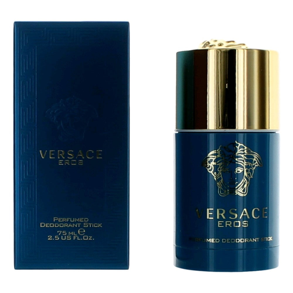 Eros by Versace, 2.5 oz Perfumed Deodorant Stick for Men - Pertinacia Perfume