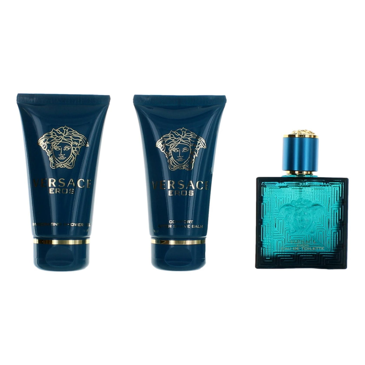 Eros by Versace, 3 Piece Gift Set for Men with 1.7 - Pertinacia Perfume