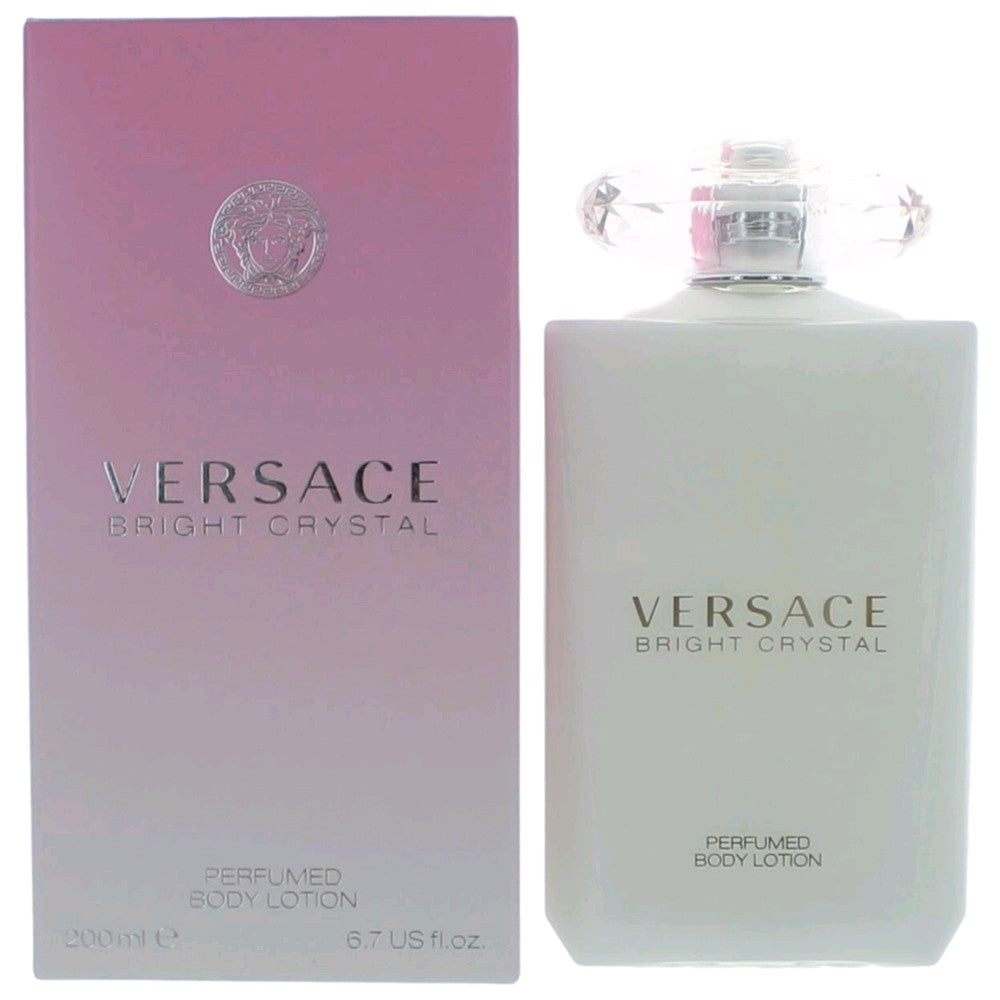 Versace Bright Crystal by Versace, 6.7 oz Perfumed Body Lotion women - Pertinacia Perfume