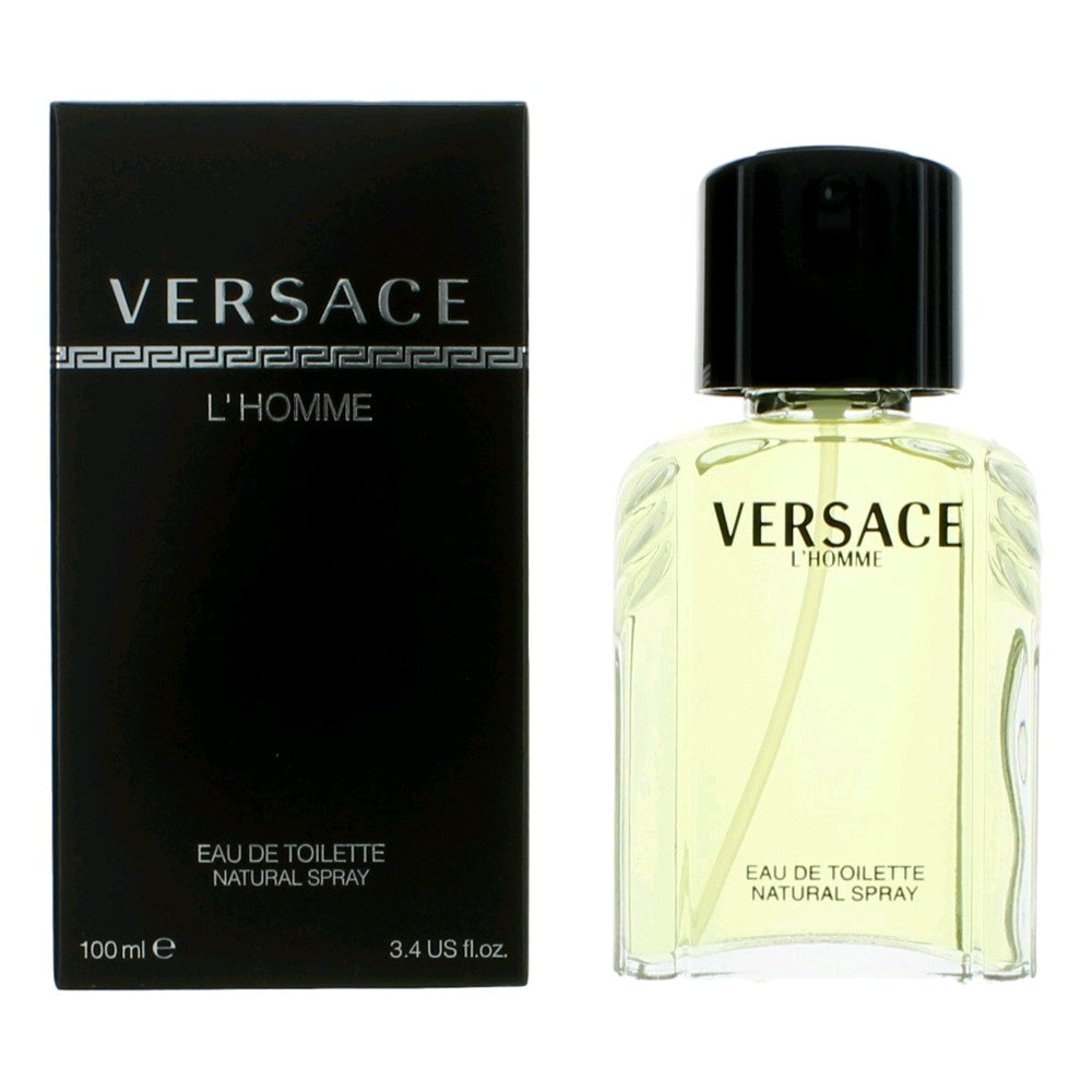 Versace L'Homme by Versace, 3.3 oz EDT Spray for Men - Pertinacia Perfume