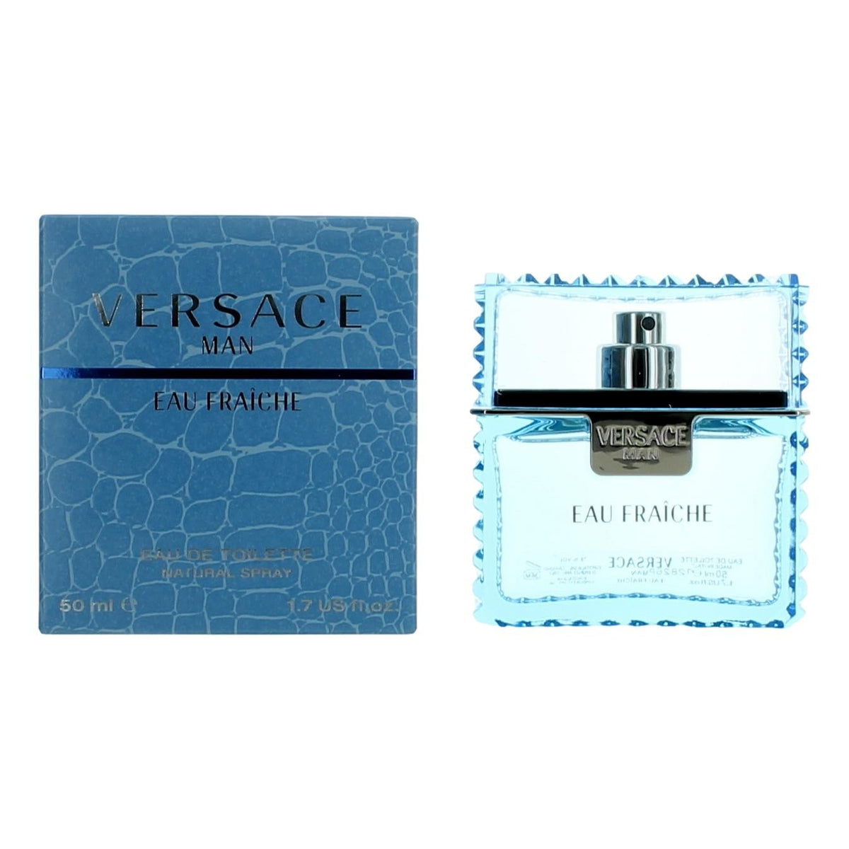 Versace Man Eau Fraiche  by Versace, 1.7 oz EDT Spray for Men - Pertinacia Perfume