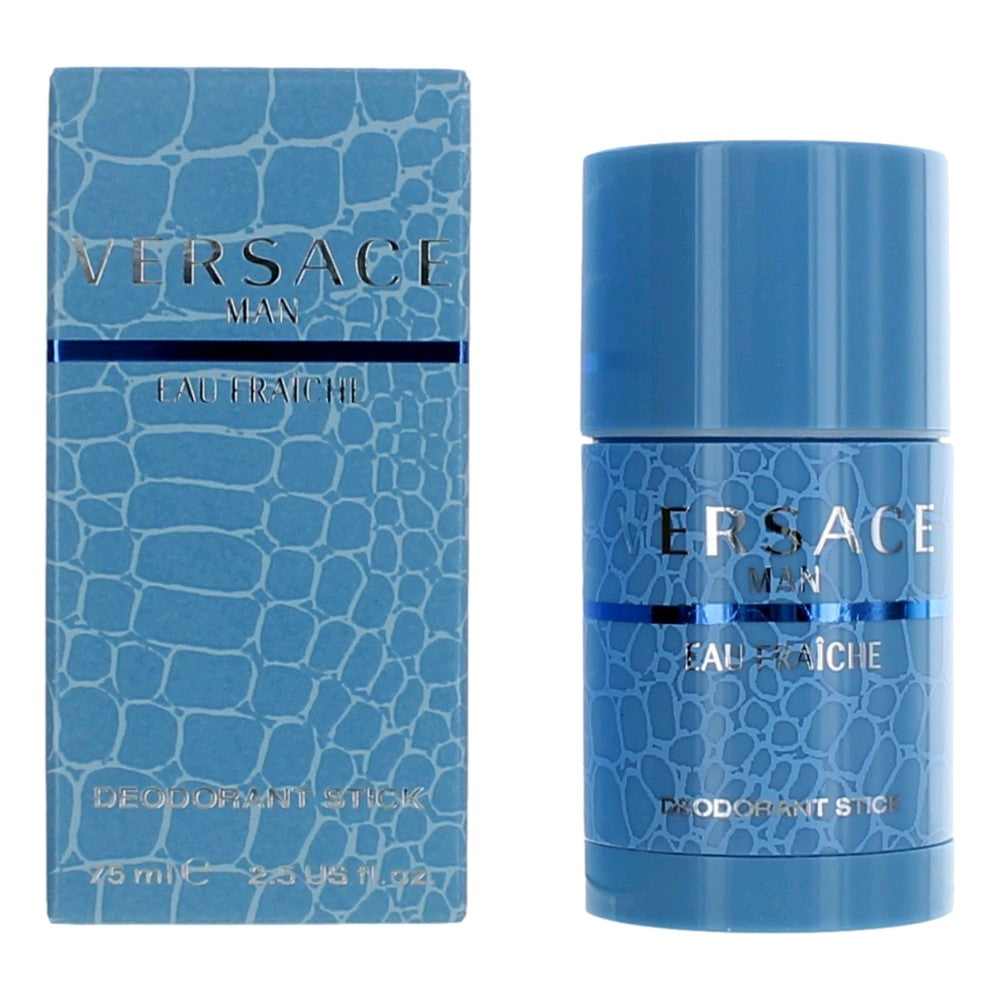 Versace Man Eau Fraiche by Versace, 2.5 oz Deodorant Stick for Men - Pertinacia Perfume
