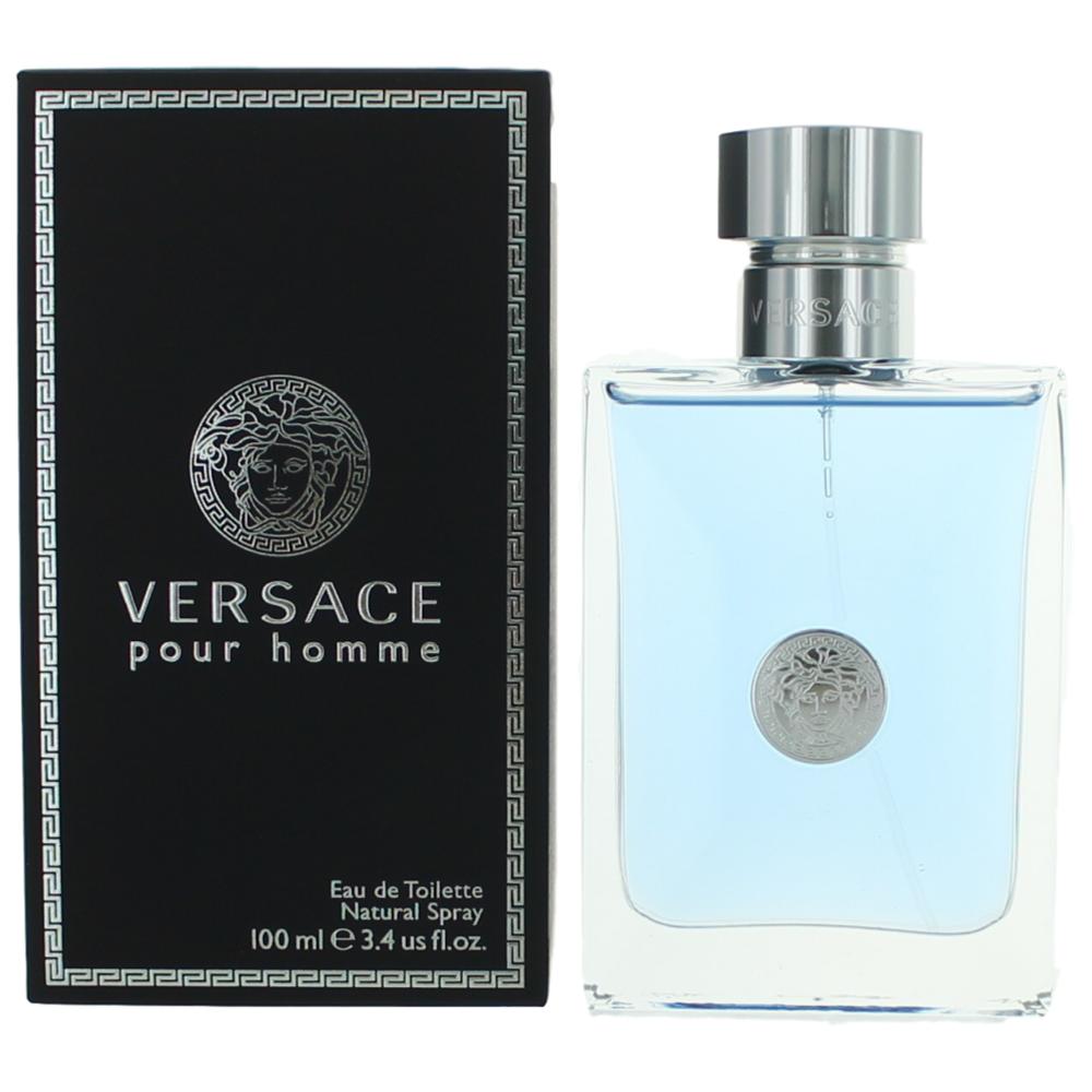 Versace Pour Homme by Versace, 3.4 oz EDT Spray for Men - Pertinacia Perfume