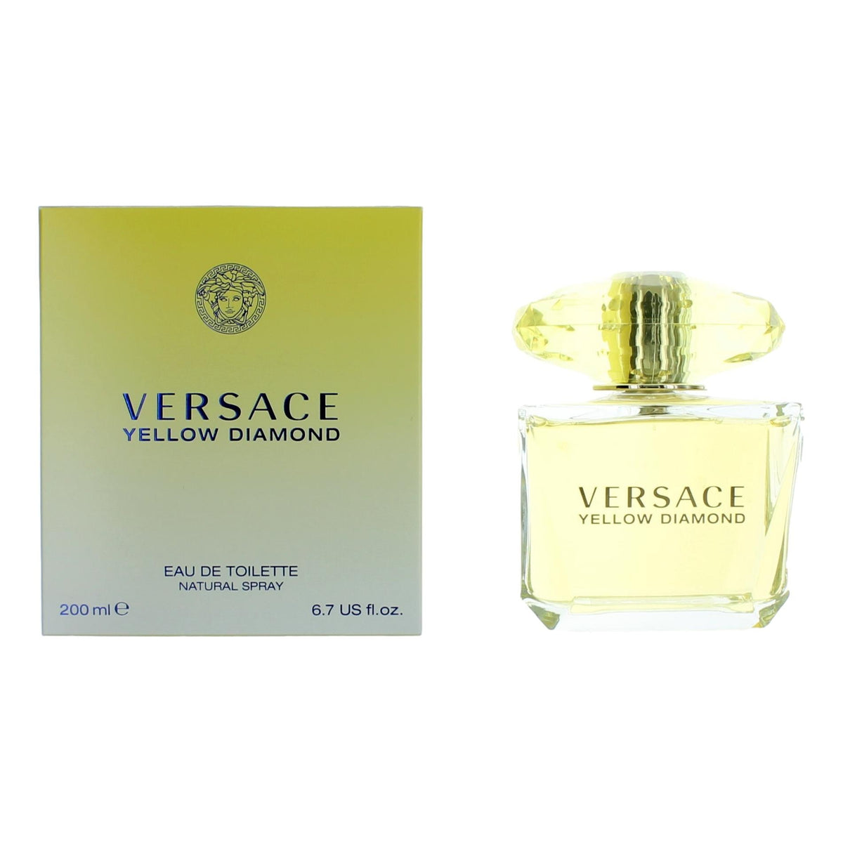 Versace Yellow Diamond by Versace, 6.7 oz EDT Spray for Women - Pertinacia Perfume
