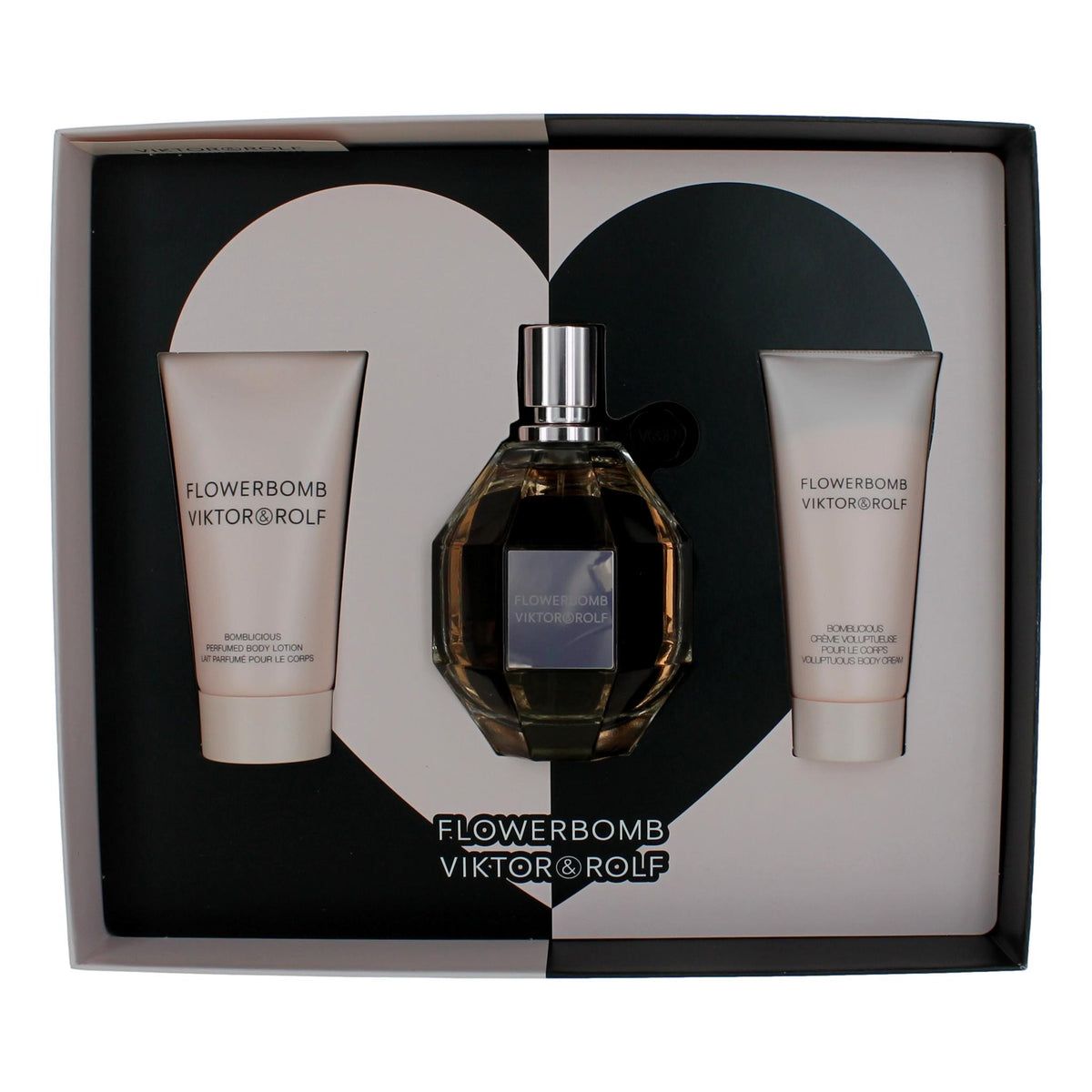 Flowerbomb by Viktor & Rolf, 3 Piece GIft Set for Women - Pertinacia Perfume