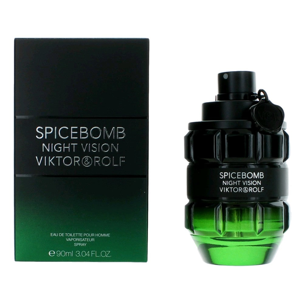 Spicebomb Night Vision by Viktor & Rolf, 3 oz EDT Spray for Men - Pertinacia Perfume