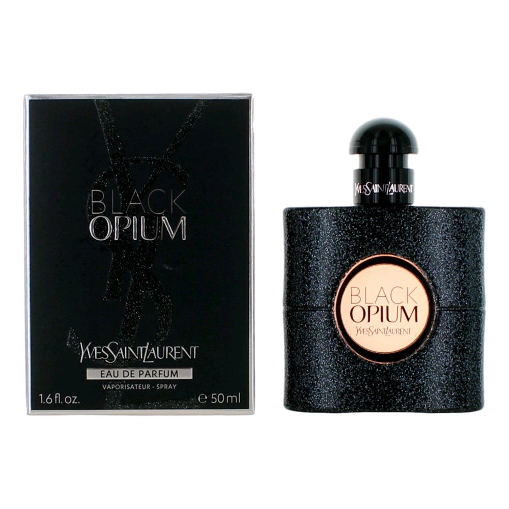 Black Opium by Yves Saint Laurent, 1.6 oz EDP Spray for Women - Pertinacia Perfume