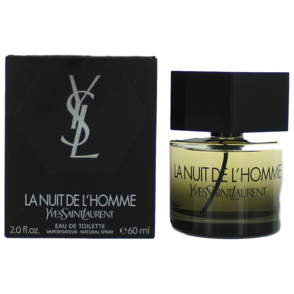 La Nuit De L'Homme by Yves Saint Laurent, 2 oz EDT Spray for Men - Pertinacia Perfume