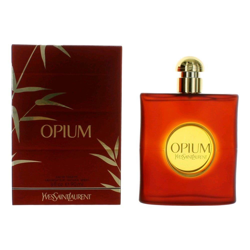Opium by Yves Saint Laurent, 3 oz EDT Spray for Women - Pertinacia Perfume