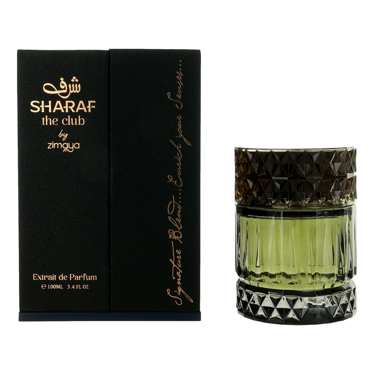 Sharaf the Club by Zimaya, 3.4 oz Extrait de Parfum for Unisex - Pertinacia Perfume
