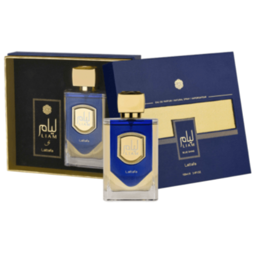 Lattafa Liam Blue Shine Eau De Parfum 3.4 Oz - Pertinacia Perfume