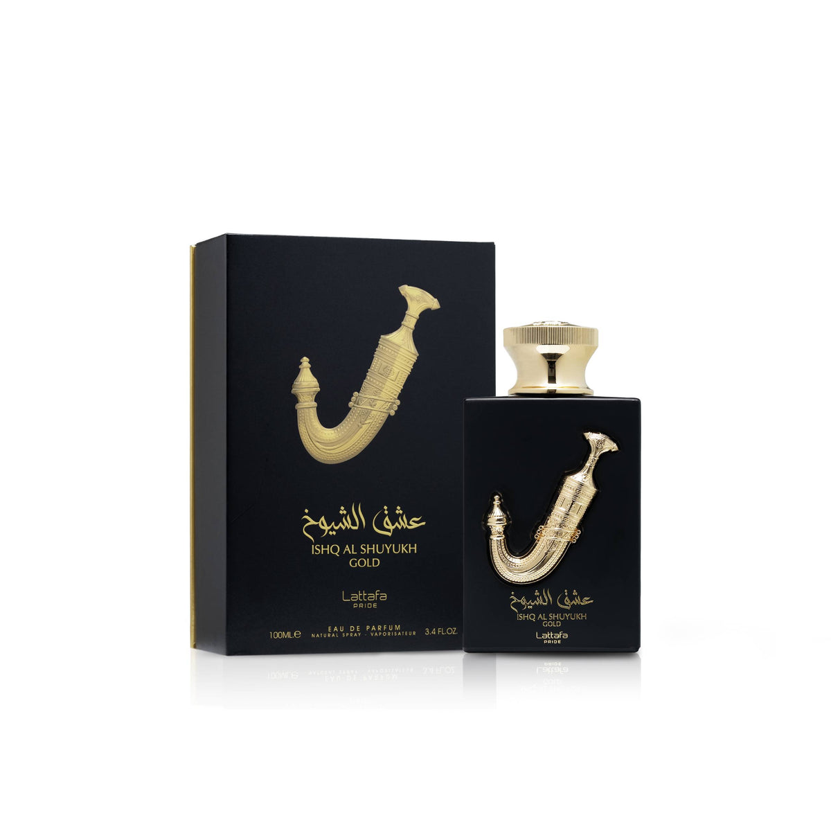 Lattafa Pride Ishq Al Shuyukh Gold Eau De Parfum 3.4 Oz - Pertinacia Perfume