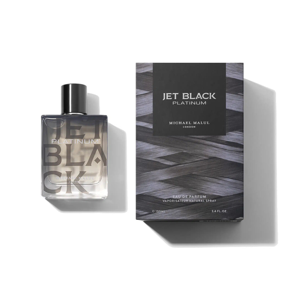 Michael Malul Jet Black Platinum 3.4oz EDP - Pertinacia Perfume