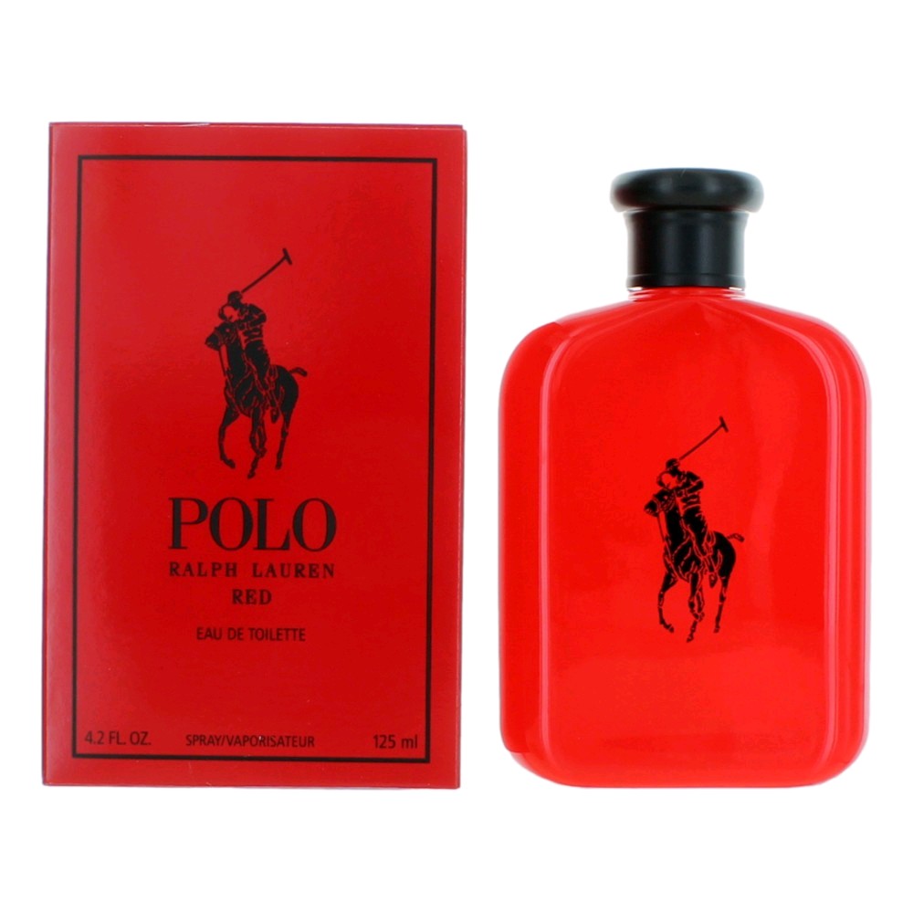 Polo Red by Ralph Lauren, 4.2 oz Eau De Parfum Spray for Men - Pertinacia Perfume
