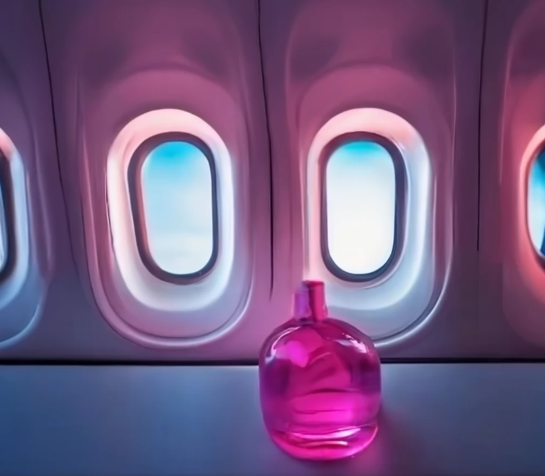 perfume on airplanes and carry on