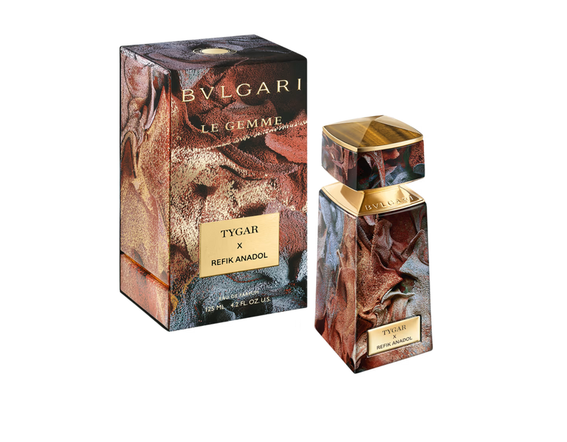 Le Gemme Tygar Bvlgari 4.2oz LIMITED EDITION x Refik Anadol EDP - Pertinacia Perfume