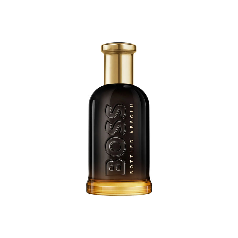 Hugo Boss Boss Bottled Absolu perfume bottle, 3.4oz, from Pertinacia Perfume, with sleek design and elegant branding.